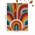 thumbnail image 3 of Qisvanset Abstract Botanical Canvas Print 12x16 Inch Boho Style Decor, 3 of 8