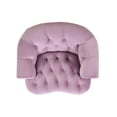 thumbnail image 5 of Jennifer Taylor Home La Rosa Victorian Tufted Accent Chair Lavender, 5 of 5