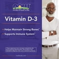 thumbnail image 4 of NOW Supplements, Vitamin D-3 5,000 IU, High Potency, Structural Support*, 120 Softgels - 2 Packs, 4 of 5