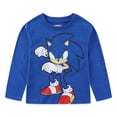 thumbnail image 5 of SEGA Sonic the Hedgehog Long Sleeve Shirt (Boys), 4 Pack, Sizes 4-12, 5 of 9