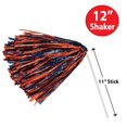 thumbnail image 3 of Poly Shakers Beistle azul y naranja, 512 hilos, paquete de 2, 3 of 8
