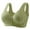 Z02-Green, variant on Sopiago Women's Front Button Bras,Plus Size Soft Cup Comfort Brassiere Floral Graphics Underwire Easy Close Full Coverage Pink,38