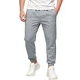 thumbnail image 2 of HAOTAGS Fleece-Lined Sweatpants for Boys & Girls Elastic Waist with Functional Side Pockets, Warm & Stretchy Joggers Gray Size 3T, 2 of 7