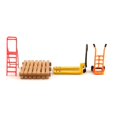 thumbnail image 1 of Maoww 1/64 Scale Car Repair Shop Layout Diorama Model Toy Car Red, 1 of 9