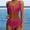 Red, variant on MKLEKYY Cover Ups for Swimwear Women Swimsuit Print Split Bikini Swimsuit Two Piece Women's Sexy Beachwear Swimwears Tankinis Set Swimwears Tankinis Set