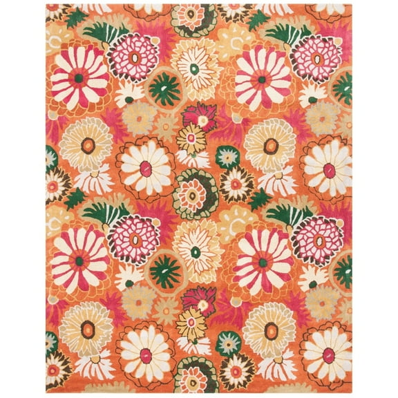 SAFAVIEH Jardin JAR812A Handmade Orange / Multi Rug