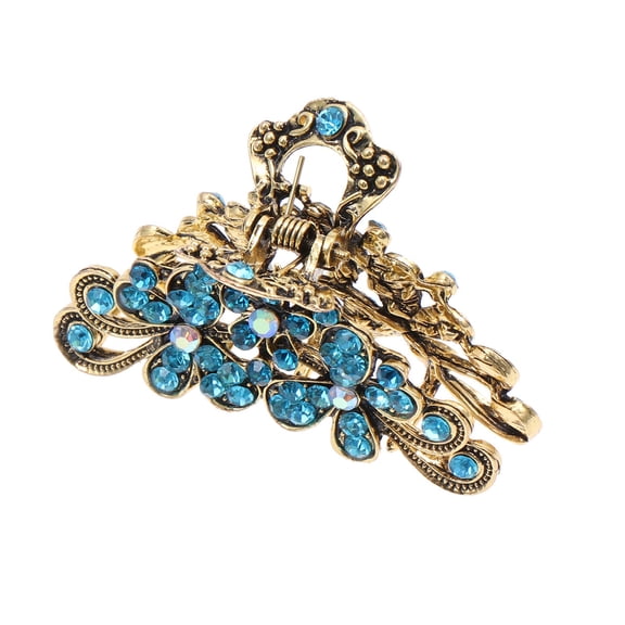 WHAMVOX  Girl Hair Accessories Vintage Hairpin Sky Blue Clip Seasonal Accessory