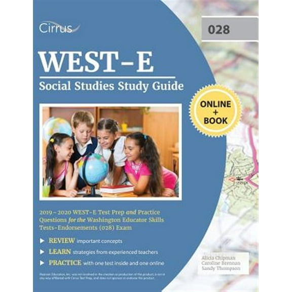 Pre-Owned WEST-E Social Studies Study Guide 2019-2020: WEST-E Test Prep and Practice Questions for the Washington Educator Skills Tests-Endorsements (028) Exam Paperback