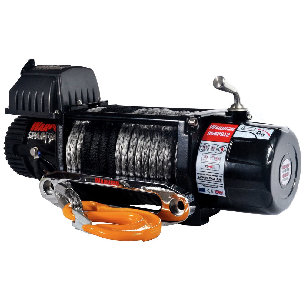 Warrior Winches 9500SR 9,500 lb. Spartan Series Gear Winch