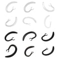 thumbnail image 1 of 12 Piezas de Auriculares Inalámbricos Hugo Ganchos para oreja, 1 of 9