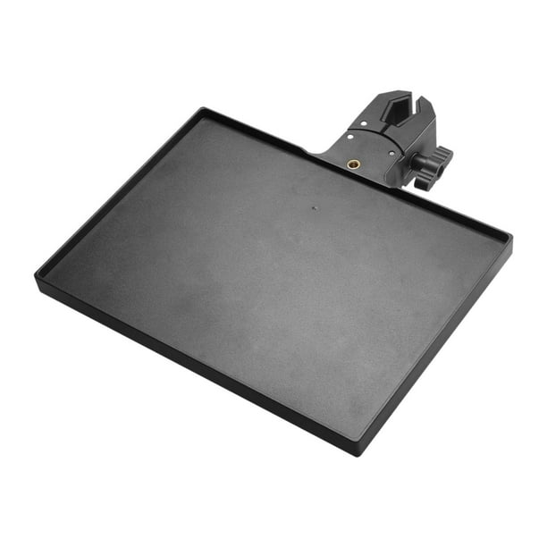 Bandeja para tarjeta de sonido, soporte para micrófono, bandejas utilitarias, bandejas estables con abrazadera para 275 cm x 205 cm