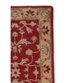 thumbnail image 6 of Rugsotic Carpets Hand Tufted Wool Eco-Friendly Area Rugs - 2'6"x8', Runner, Red Gold, Modern Contemporary Design, High Pile Handmade Anti Skid Rugs for Living Room, Bed Room (K00531), 6 of 7