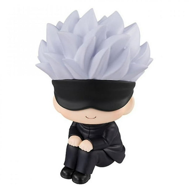 Sofirn Anime Jujutsu Kaisen Figurine Cute Gojo Satoru Itadori Yuji Action Figure  Gojo Satoru 