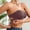 Bronze, variant on Women's Strapless Seamless Bra, Nylon Stretch Support Bra with Side Hook-and-Eye Closure, No- Push-Up Bralette for Wedding/Strapless Dresses, 7 Colors, Sizes S-XL
