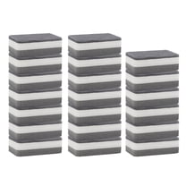 10-Pack Double-Sided Cleaning Sponges, 3-Layer Dishwashing Scrubbers for Kitchen & Household Use