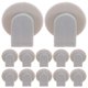 thumbnail image 1 of Clips de muñeco para parachoques de automóvil de 20 piezas clips de plástico para el automóvil para molduras de arco de la rueda trasera delantero, 1 of 6
