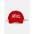 thumbnail image 3 of Patriotic Slogan Baseball Hat,Red Adjustable Cap,America's Sweetheart Embroidery with Bow,Lightweight Casual Hat for Outdoor,Streetwear, 3 of 8