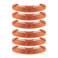 thumbnail image 1 of GUOOL 6 Pcs Bandeaux pour Casque Rigide Bandeaux pour Casque Rigide pour Sports Travaux de Construction Orange, 1 of 9