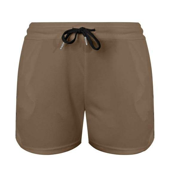 HomeGardon Men's Shorts Mens Plus Size Athletic Shorts Casual Elastic Waist Drawstring Stretch Sport Short Waffle Beach Running Shorts Workout Sweat Gym Short,White M-XXXL