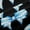 Black Blue, variant on Feelyou Black Pink Bow Black Out Curtains, Fashion Ribbon Curtains Pack of 2 (42x63 Each)