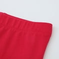 thumbnail image 3 of Akiihool Girl Pants Girls' Uniform Bootcut Elastic Waistband with Drawstring Closure Stretch Pants (Red,2-3 Years), 3 of 5