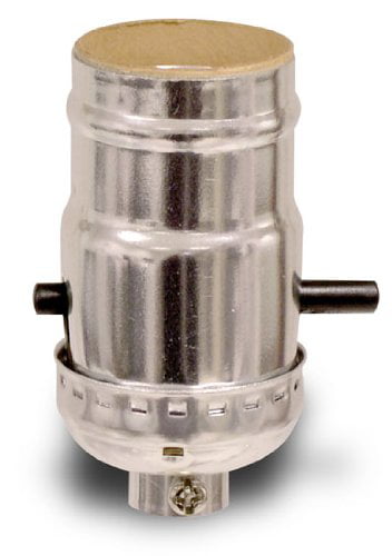 2 Pk Leviton Single Circuit 250W Turn Knob Light Bulb Lamp Socket R50-10083-16 