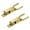 2pcs A, variant on 1PCS Heavy-Duty One-Hand Gate Latch for Farm, Ranch & Backyard | Automatic Spring Lock, Rust-Resistant Steel, Easy Install on Wood, Metal & Pipe Gates(A-7.28 In)