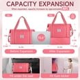 thumbnail image 2 of Bolso de viaje WALNEW impermeable tipo weekender para mujer y hombre, 2 of 8