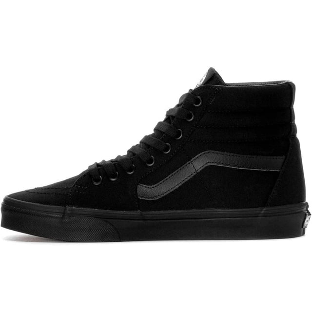 26.5~28.0 cmNegroSk8-Hi Unisex Casual High-Top Skate Shoes, Comfortable and Durable in Signature Waffle Rubber Sole