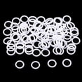 thumbnail image 2 of 100 Unidades Correa De Sujetador Abrocha O De Nylon Deslizadores Ganchos Sujetadores De Costura De Ropa Interior Blanco Macarena Ajustador de la correa del sujetador, 2 of 8