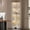 White, variant on 4-Tier Lighted Corner Curio Cabinet, Glass Display Case, White | Tempered glass china storage with motion sensor. 90 degree farmhouse collectible showcase for trophies and figurines.