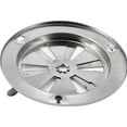 thumbnail image 2 of Sufanic 4" BBQ Smoker Air Vent, Stainless Steel Pinwheel Grill Smoker Exhaust Vent Stove Air Vent Damper, Silver, 2 of 10