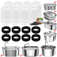 thumbnail image 4 of 24PCS Cats Water Fountain Replacement Filters & Pre-Filter Sponges for Automatic Pet Fountain Dog Water Fountain, 4 of 8