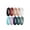 Pack Q: Black, Dark Red H, Light Coffee D, Light Pink H, White, Sky Blue W, Light Purple D, Dark Blue H, Dark Teal B, Dark Green E, variant on ThunderFit Silicone Rings for Women, Rubber Engagement Wedding Bands Vine Design 5.5mm Wide 2mm Thick - Variety Multipack 4-10