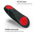 thumbnail image 6 of Footlogics 3/4 Length Orthotic Shoe Insoles with Built-in Raise for Ball of Foot Pain, Morton’s Neuroma, Flat Feet - Metatarsalgia - XL (Men's 12 -14), 6 of 7