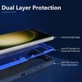 thumbnail image 2 of Samsung Galaxy S25 Ultra Case Shockproof Dust/Drop Proof 3 in 1 Full Body Rugged Heavy Duty Durable Cover, 2 of 6