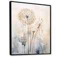thumbnail image 2 of Designart "Winter'S Dandelion Charm VI" Dandelion Floater Framed Wall Art Living Room, 2 of 5