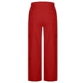 thumbnail image 5 of RUTAYY Women's Cargo Pants Solid Color Stretch Casual with Zipper Pocket Daily Wear Comfortable Breathable Classic Stylish Trousers, 5 of 5