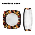 thumbnail image 3 of Jiueut Thanksgiving Medical Rollator Walker Seat & Back Cat Covers Mushroom Walker Seat Cushion Cover for Seniors 2 Piece Assistive Vehicle Cover for Women, 3 of 7