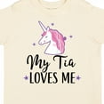thumbnail image 4 of Inktastic My Tia Loves Me Unicorn Girls Toddler T-Shirt, 4 of 5