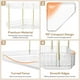 thumbnail image 3 of Organizador de mostrador de baño Lifewit de 3 niveles, esquina, transparente, 3 of 8