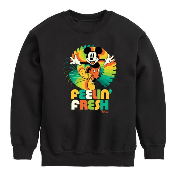 Disney - Mickey & Friends - Mickey Feeling Fresh - Toddler And Youth Long Sleeve Graphic T-Shirt