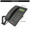 thumbnail image 3 of Telephone Professional Office Desk Phone Corded Landline With Call Display for Hotels and Businesses, 3 of 8
