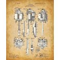 thumbnail image 5 of Original Tattoo Machine Patent Art Prints - Set of Four Photos (8x10) Unframed - Great Gift for Tattoo Artists, Parlors, Ink Fans, 5 of 6