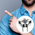 thumbnail image 1 of FYBTOFashion Pharaoh Mask Rings Iron Man FYainless FYeel Rings for Men and WomenFY-001, 1 of 4