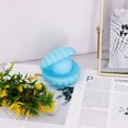 thumbnail image 3 of Pearl Shell Shaped Small Night Light Luminous Bedside Lamp Decorative Lamps LED Lights with Bottom Switch Blocking Lever Bedroom Blue, 3 of 9