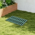 thumbnail image 2 of ToppiJoy Large Catch Basin for Drainage with Fiberglass Grate and Debris Basket, French Drain Basin for Yard Downspout Lawn Patio Municipal 25.5*17.7*23.6in, 2 of 10