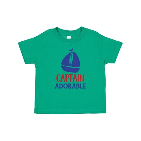 

Inktastic Captain Adorable Sailing Boat Sailor Sailing Boys Baby T-Shirt