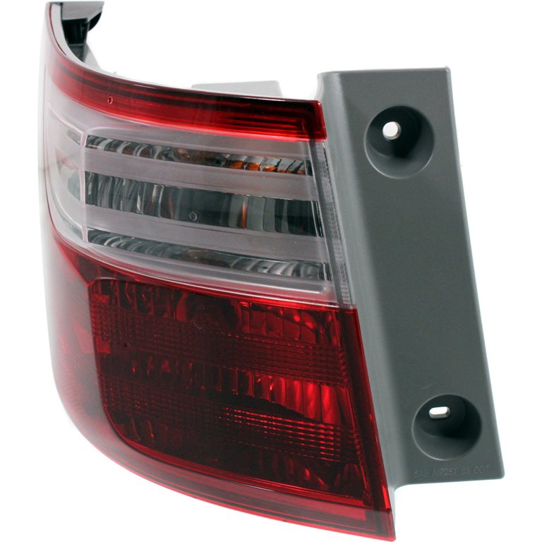 Tail Light Compatible With 2011-2013 Honda Odyssey Left Driver Side, Outer  With bulb(s)