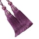 thumbnail image 1 of Monstrate Tieback de cortina duradero de 2 piezas para decoración del hogar, borla fácil de poliéster, accesorios para habitación, tejido de Decoración del hogar púrpura 1, 1 of 6